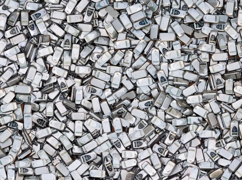 De la serie "American auto-retrato" por Chris Jordan De la serie "American auto-retrato" por Chris Jordan