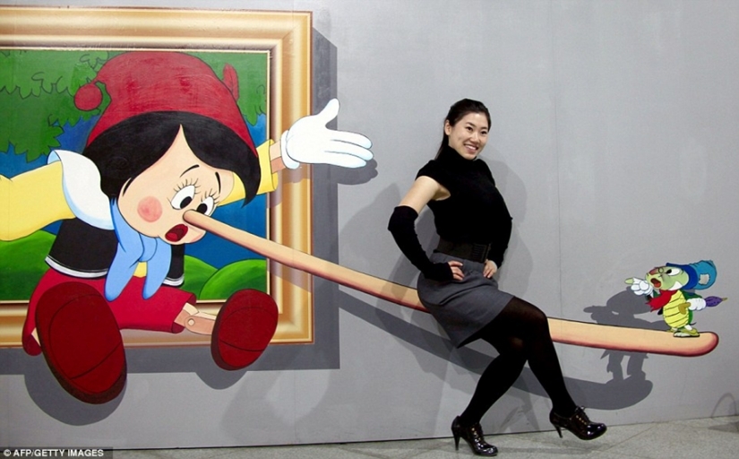 Exposición de pinturas 3D en China