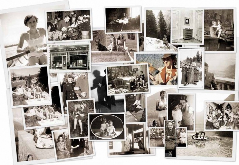 Foto del archivo privado de Eva Braun Foto del archivo privado de Eva Braun