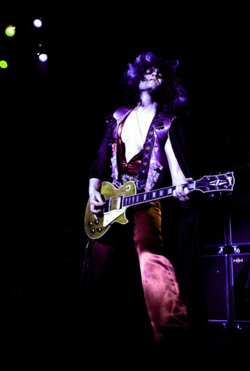 Gibson es una leyenda de la guitarra en las manos de los legendarios guitarristas