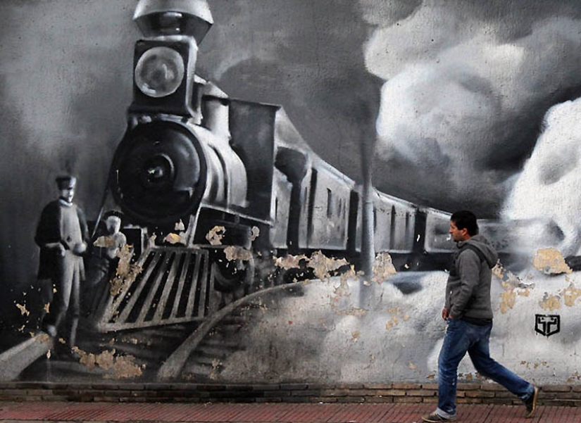 Graffiti en Atenas