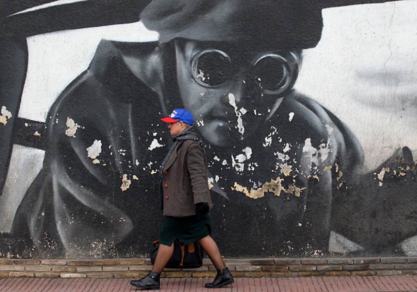 Graffiti en Atenas