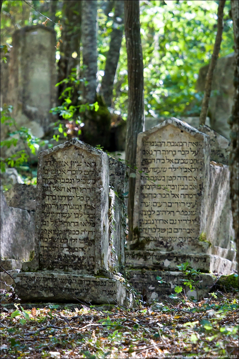 La antigua Caraítas cementerio en Iosafatovoj valle