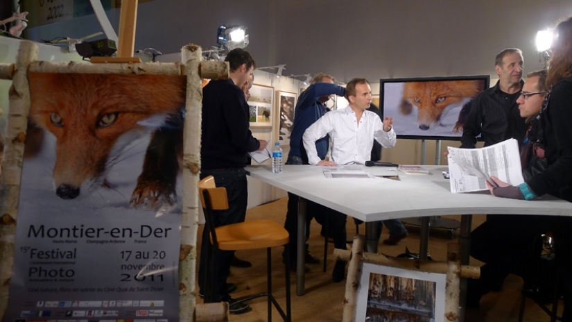 "Los Zorros De Kamchatka". Festival de fotógrafos de naturaleza de Montier-en-Der