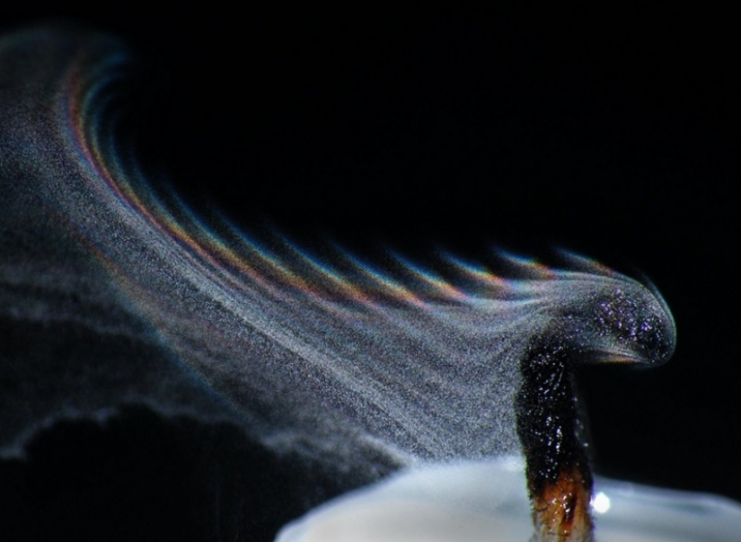 Rainbow candle Rainbow candle