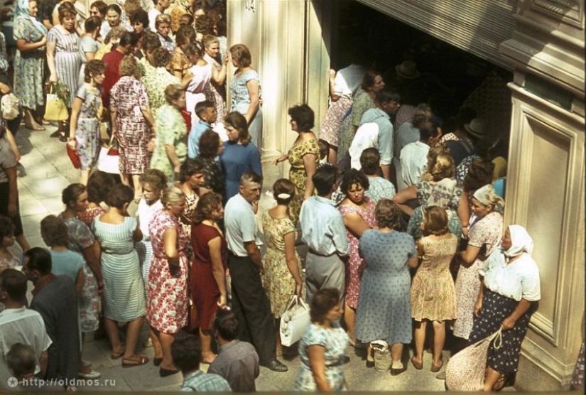 La historia de Moscú cola en las fotografías La historia de Moscú cola en las fotografías
