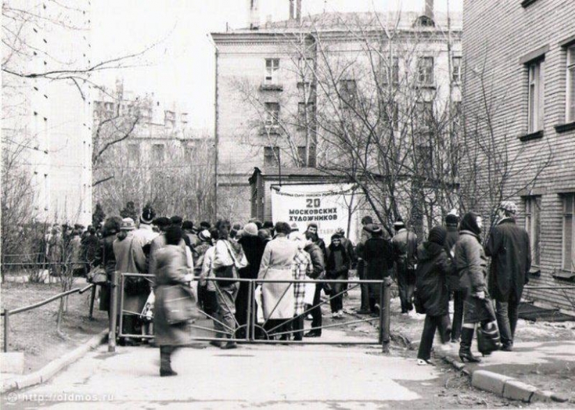 La historia de Moscú cola en las fotografías La historia de Moscú cola en las fotografías