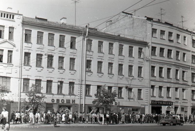 La historia de Moscú cola en las fotografías La historia de Moscú cola en las fotografías