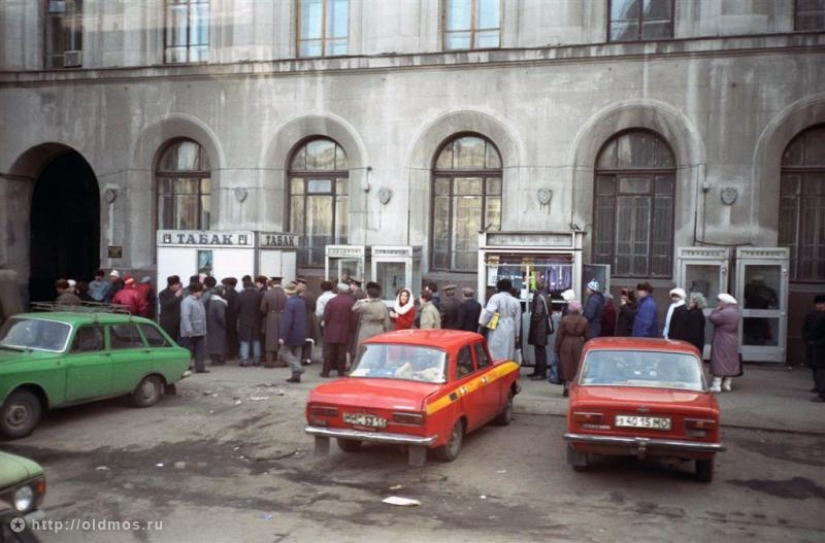 La historia de Moscú cola en las fotografías La historia de Moscú cola en las fotografías