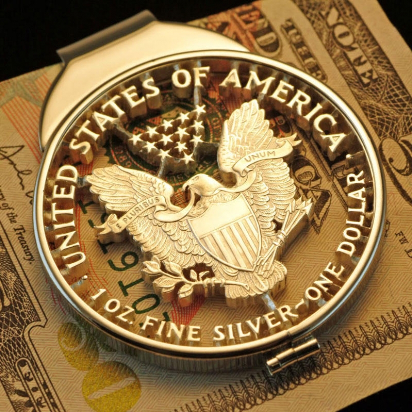 Amazing carving coins Amazing carving coins