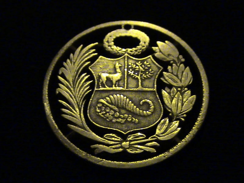 Increíble talla de monedas