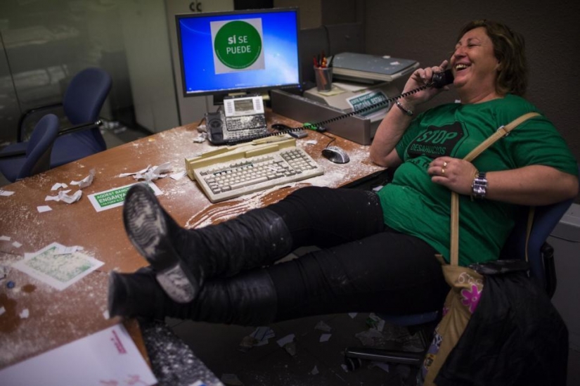 Las víctimas de la crisis de las hipotecas se apoderó de la Banco