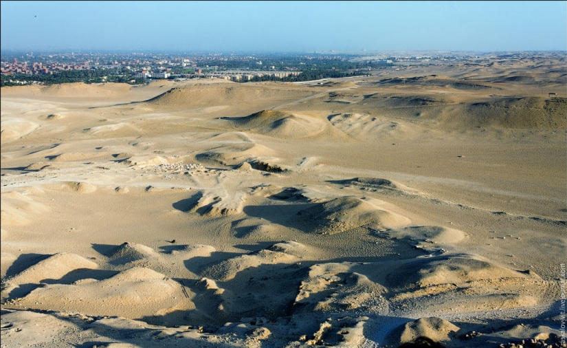 Moscow rufer climbed the Egyptian pyramids