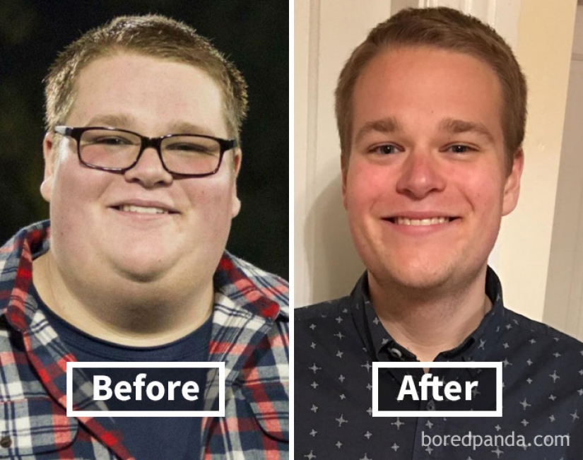 32 inspiring examples of how weight loss transforms the face