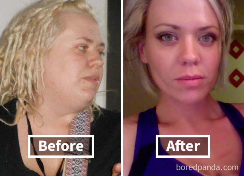 32 inspiring examples of how weight loss transforms the face