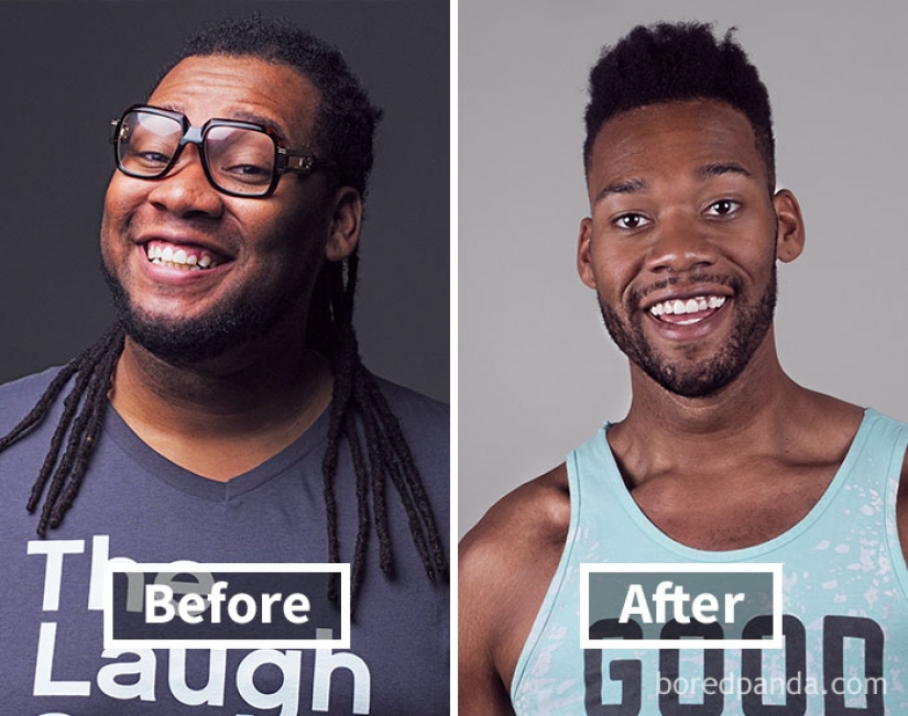 32 inspiring examples of how weight loss transforms the face