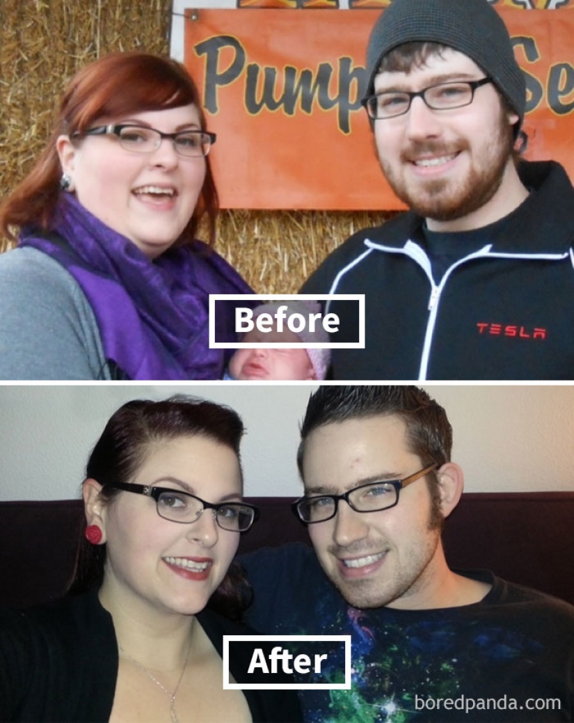 32 inspiring examples of how weight loss transforms the face