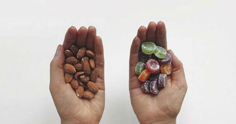 Amnistía chips: el blogger mostraron claramente que la comida saludable y no saludable una caloría Amnistía chips: el blogger mostraron claramente que la comida saludable y no saludable una caloría