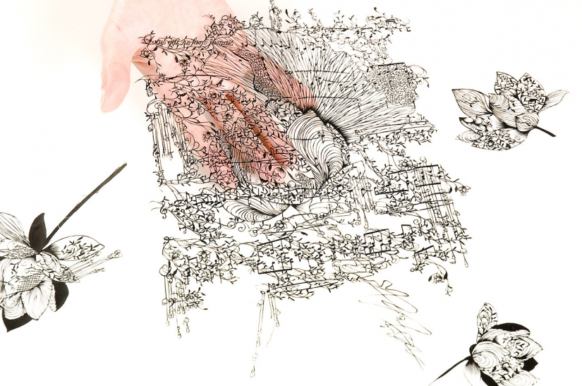 10 genios que cortar el papel increíbles obras maestras