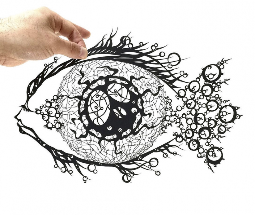 10 genios que cortar el papel increíbles obras maestras