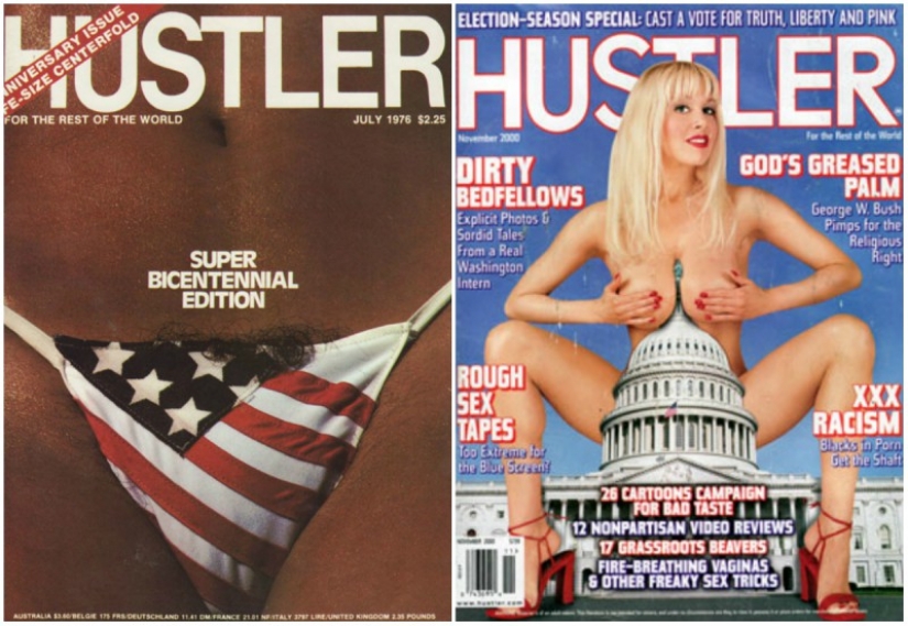 10 most controversial covers of Hustler magazine