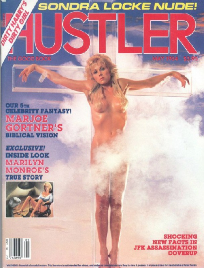 10 most controversial covers of Hustler magazine 10 most controversial covers of Hustler magazine