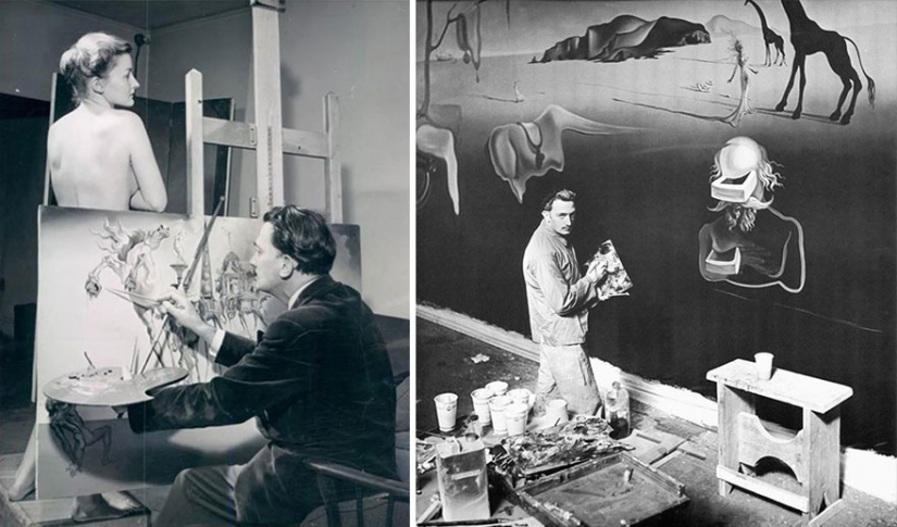 100 artistas famosos y sus talleres