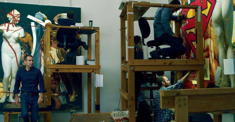 100 artistas famosos y sus talleres