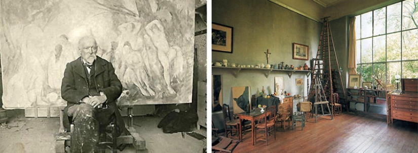 100 famous artists and their workshops