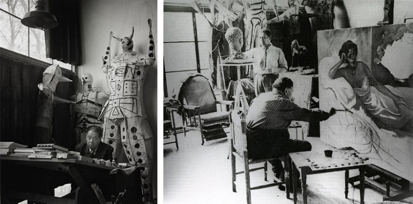 100 famous artists and their workshops