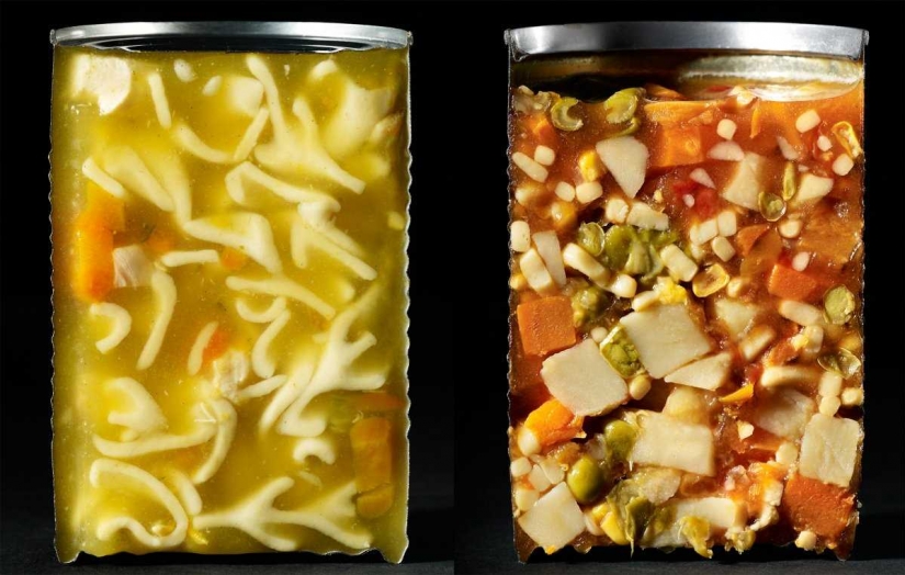 12 crazy pictures of food cut in half