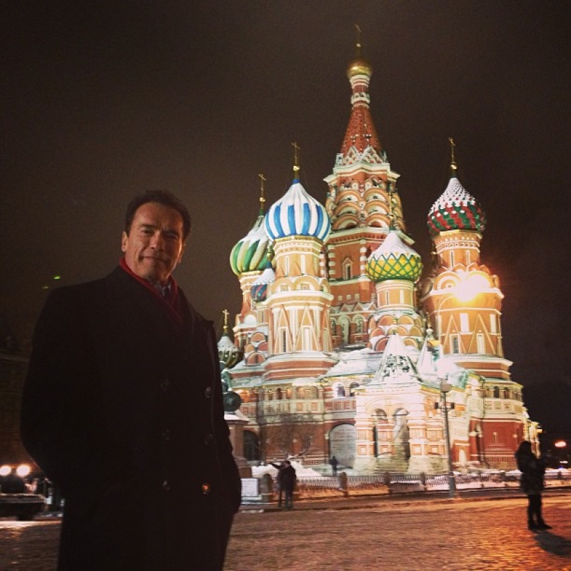 12 Hollywood celebrities who just love Russia
