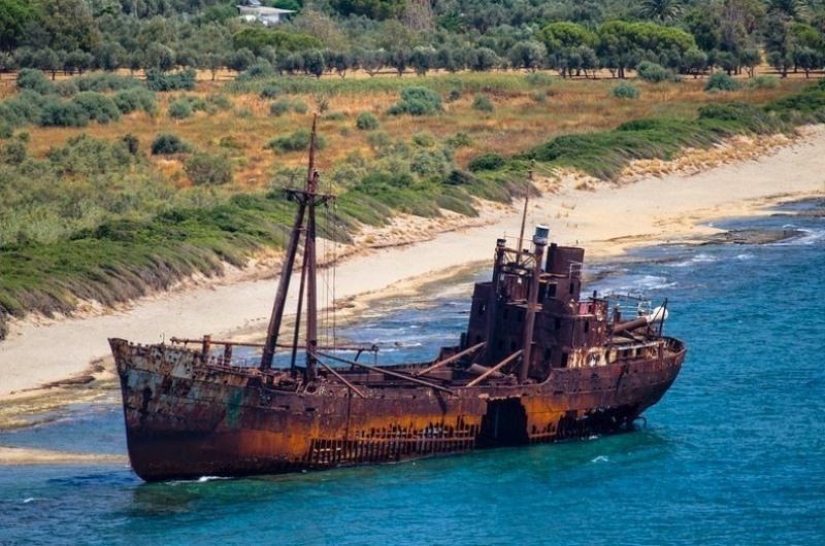 12 sunken ships, which you can see without scuba gear
