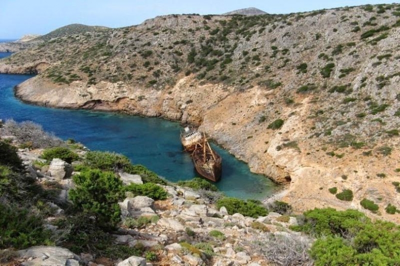 12 sunken ships, which you can see without scuba gear