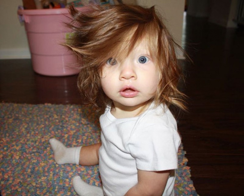 15 cute kids who are born with gorgeous hair 15 cute kids who are born with gorgeous hair