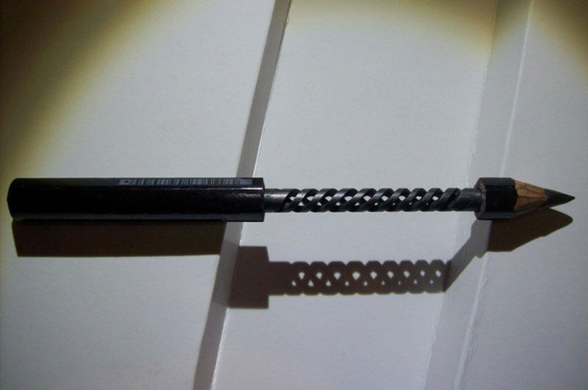 15 increíbles esculturas realizadas a partir de los lápices