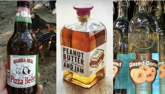 17 de bebidas alcohólicas, con la más extraña e inesperada gusto