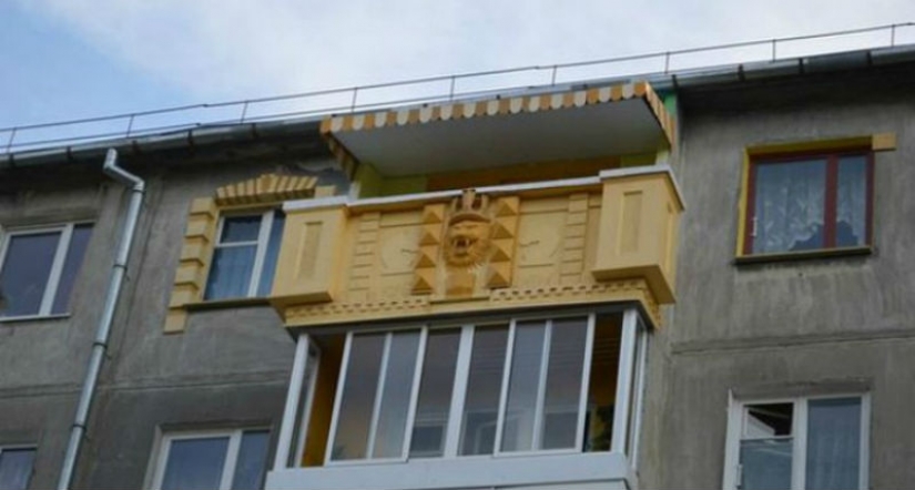 17 obra maestra balcones que puede ser visto sólo en las extensiones de Rusia