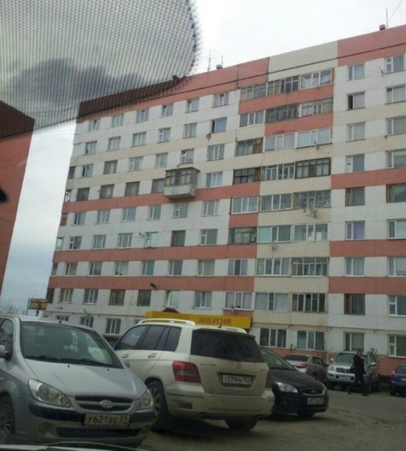 17 obra maestra balcones que puede ser visto sólo en las extensiones de Rusia