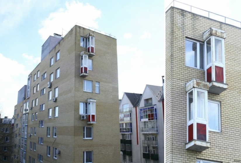 17 obra maestra balcones que puede ser visto sólo en las extensiones de Rusia