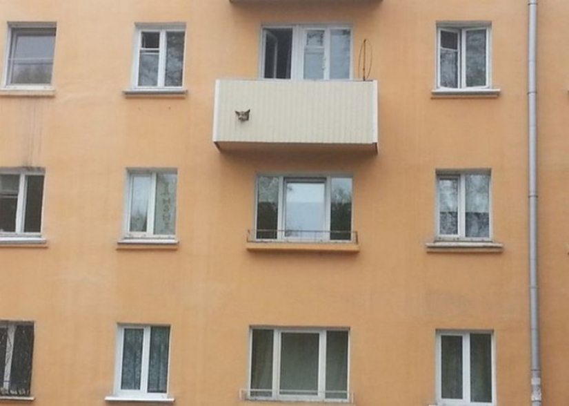 17 obra maestra balcones que puede ser visto sólo en las extensiones de Rusia