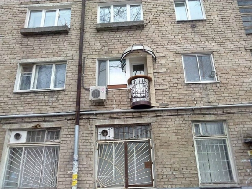 17 obra maestra balcones que puede ser visto sólo en las extensiones de Rusia