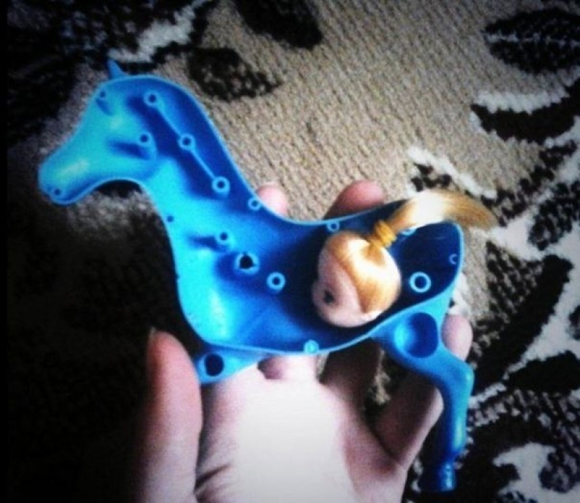 17 toys, invented by people who very well, not like children