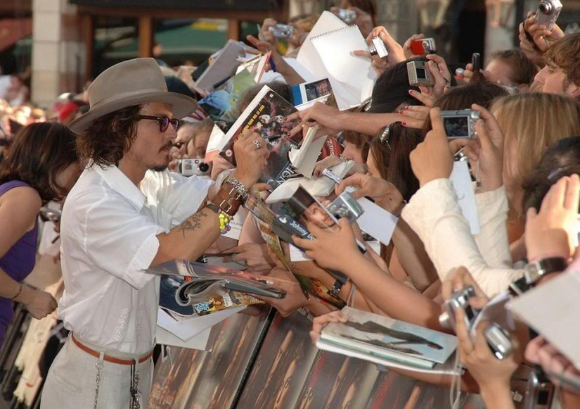 20 extraño johnny Depp