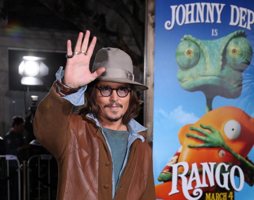 20 extraño johnny Depp