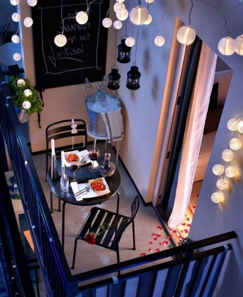 20 ideas on how to decorate a balcony for the New Year 20 ideas on how to decorate a balcony for the New Year