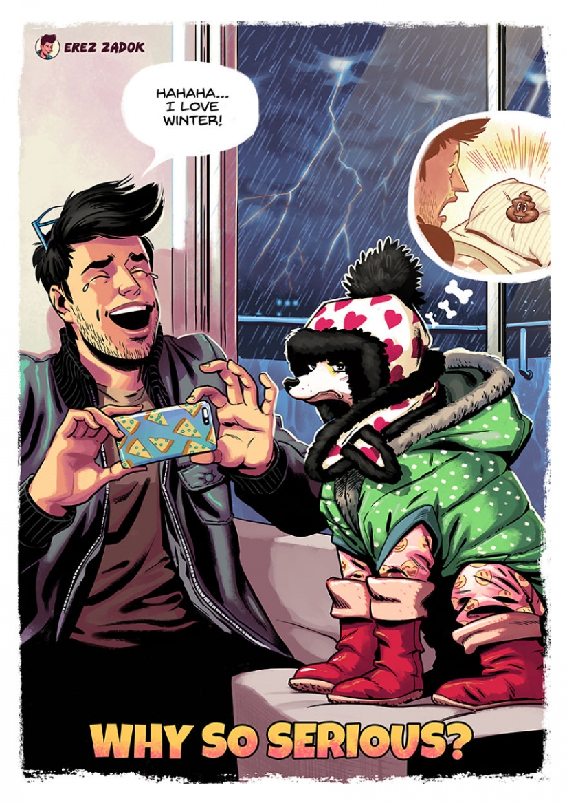 20 situations perfectly familiar to every dog owner (rude)