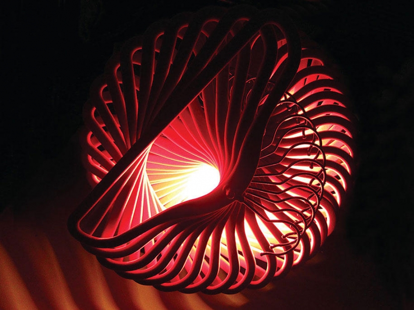 21 the idea of manufacture of lamps and chandeliers made of everyday objects 21 the idea of manufacture of lamps and chandeliers made of everyday objects
