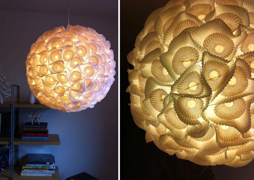 21 the idea of manufacture of lamps and chandeliers made of everyday objects 21 the idea of manufacture of lamps and chandeliers made of everyday objects