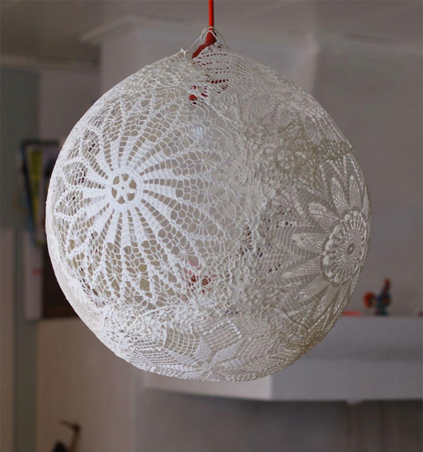 21 the idea of manufacture of lamps and chandeliers made of everyday objects 21 the idea of manufacture of lamps and chandeliers made of everyday objects